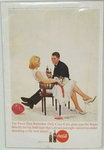 Coca Cola Bride and Groom Dance Advertisement National Geographic 1963 - $9.45