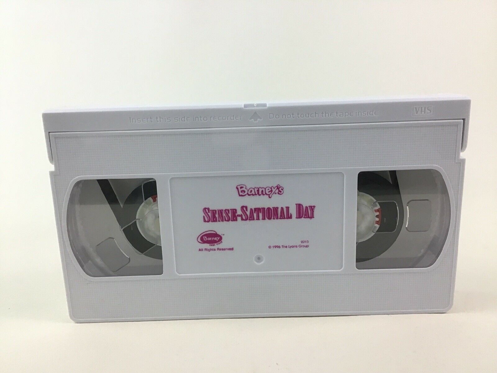 Barney Sense Sational Day White VHS Cassette Tape 1996 Barney and ...