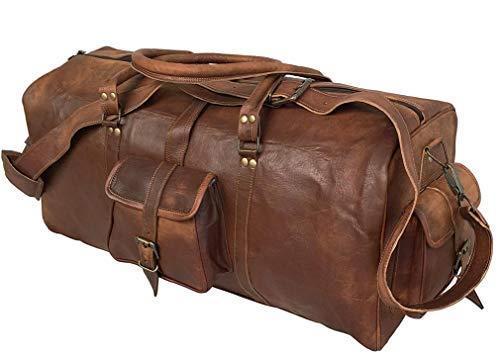 24 leather duffle bag