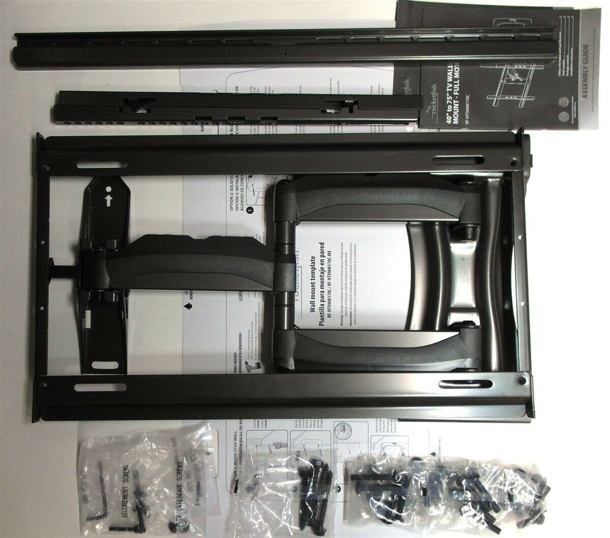 Replacement Parts Rocketfish FullMotion TV Wall Mount 40"75" TVs RF