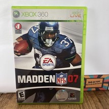 Madden NFL 07 (Microsoft Xbox 360, 2005) Tested Video Game Complete - $9.90