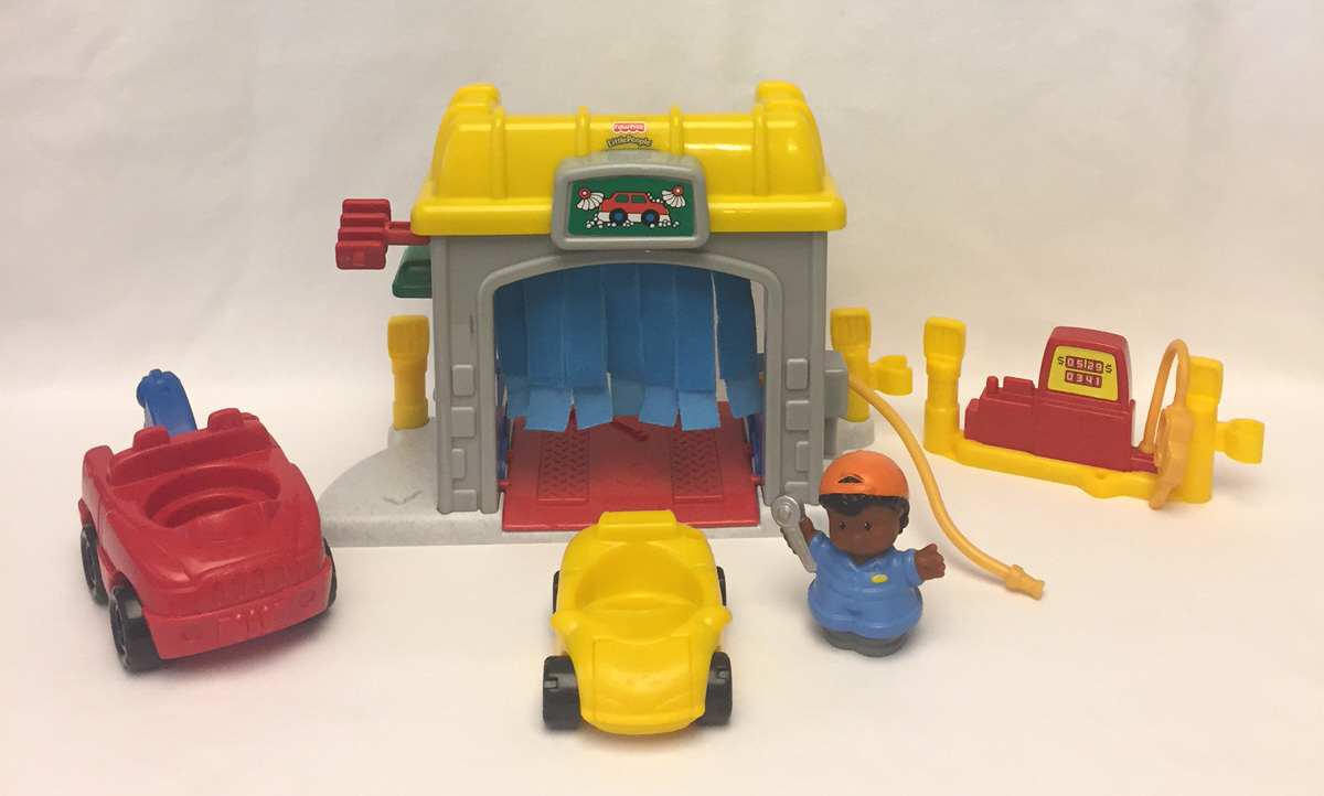 Fisher Price Little People toys Discovering Vehicles at the Garage 2002