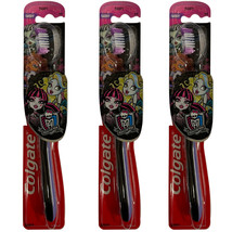 Pack of (3) New Colgate Monster High Toothbrush, Soft 1 ea - $16.49