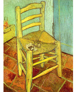 THE CHAIR AND PIPE 1888 ARLES IMPRESSIONIST PAINTING BY VINCENT VAN GOGH... - $10.96+