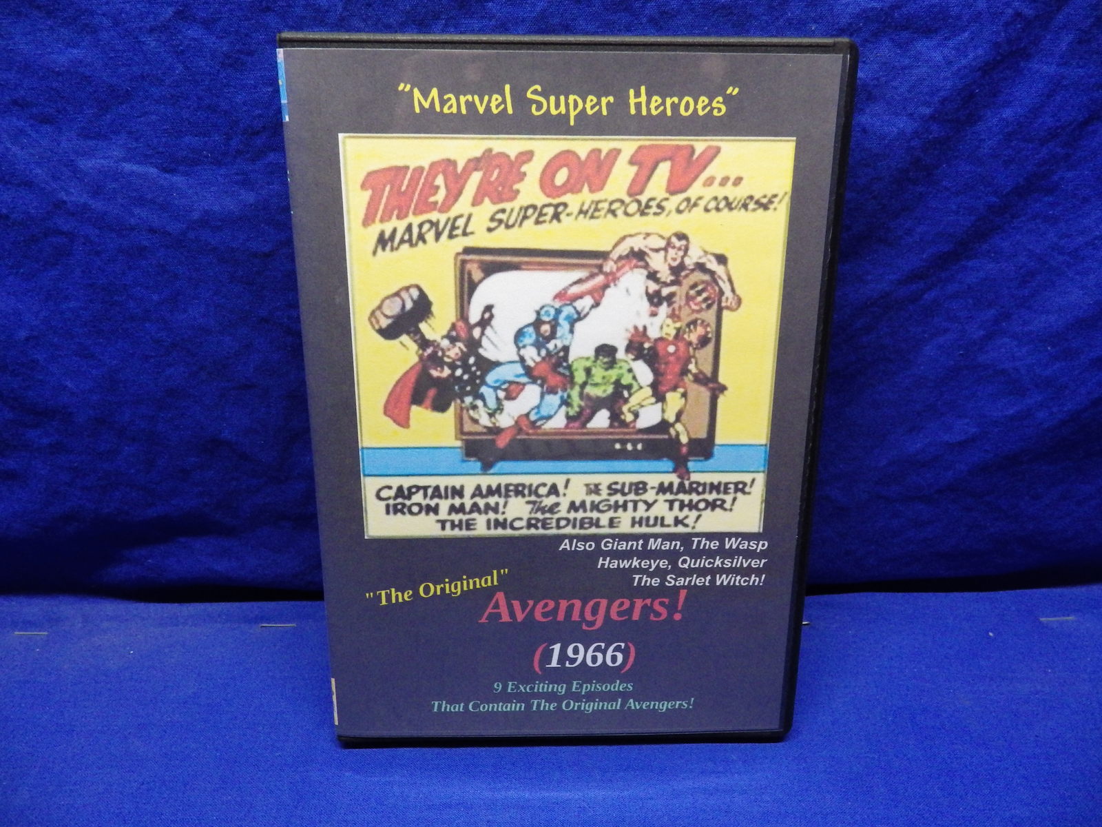Primary image for 1966 Marvel Super Heroes TV Series The Original Avengers 9 Episodes DVD