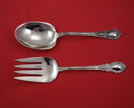 American Victorian by Lunt Sterling Silver Salad Serving Set 2pc AS Orig 8 5/8" - $256.41