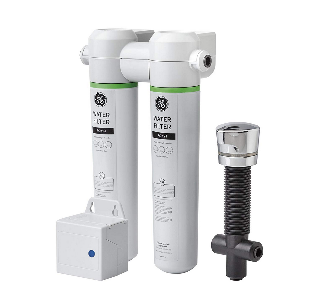 New GE Under Sink Dual High Flow Water Filtration System GXK285JBL NEW