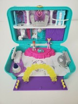 Polly Pocket Mini Playset Case Party Stage with 2 Dolls and Guitar. 2017 - $23.36