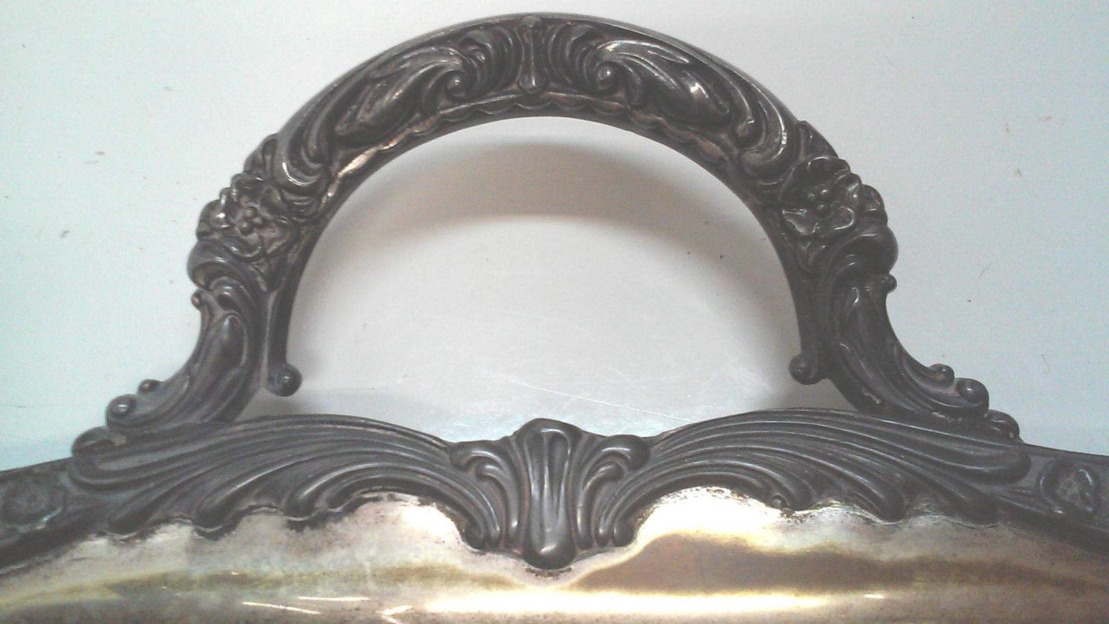 Vintage Rogers Silverplate Coffee and Tea Service with Tray 1950s