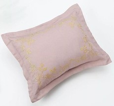 Chaps Home Brittany Bedding Pillow Size: 16 X 20 In New Embroidered Mauve - $89.99