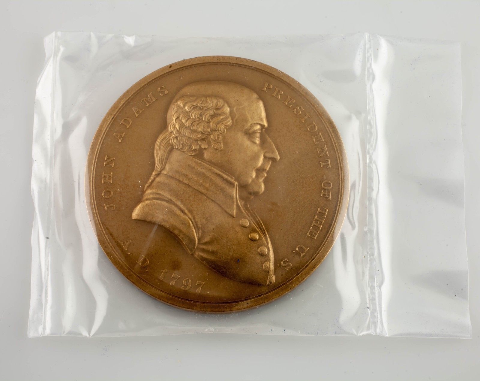 US Mint Ronald Reagan Presidential High Relief 3/" Bronze Inaugural Medal