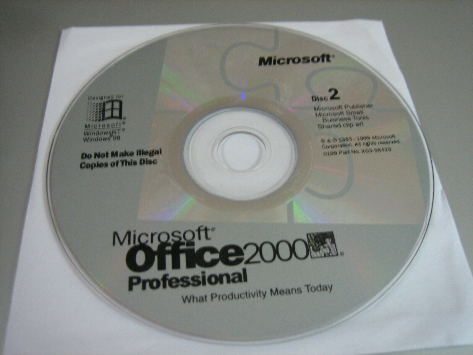 Microsoft Office 2000 Professional for and 50 similar items