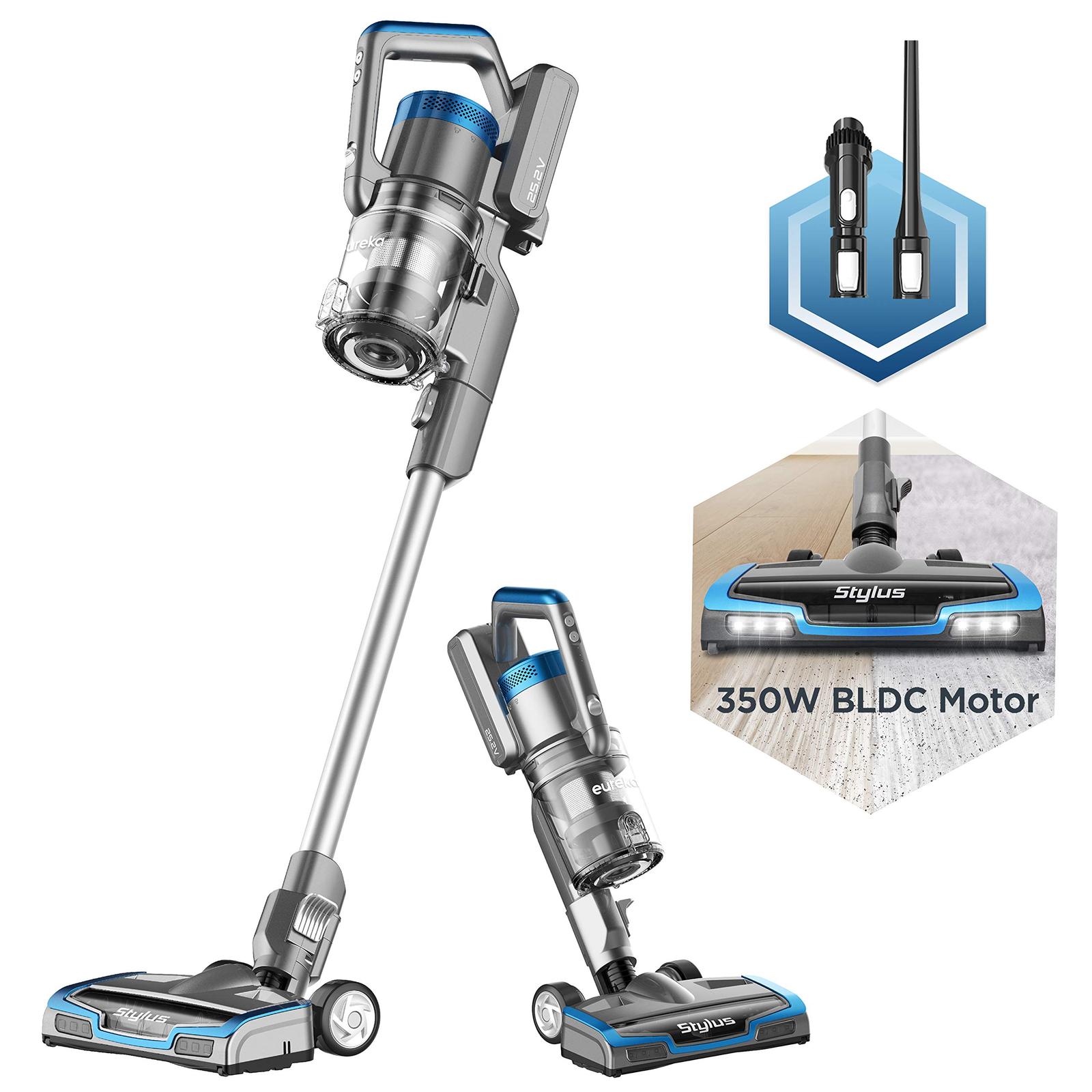 Eureka Stylus Lightweight Cordless Vacuum Cleaner, 350W Powerful BLDC