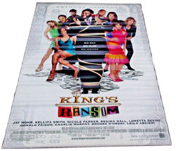 2005 KING&#39;S RANSOM Original Movie Vinyl Theater Banner 48x70  (11) - $59.99