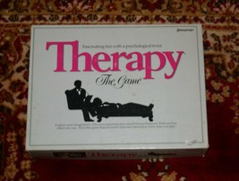 1986 THERAPY THE BOARD GAME PRESSMAN PSYCHOLOGY PSCHOLOGICAL HUMAN BEHAV... - $23.07