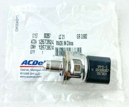 ACDelco 12673824 Fuel Rail Pressure Sensor 14-16 Cadillac Chevy GMC 4.3 ... - $27.67