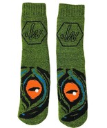 JURASSIC WORLD Warm Plush Slipper Socks w/Gripper Sole Ages 4-10 Shoe Si... - $9.99