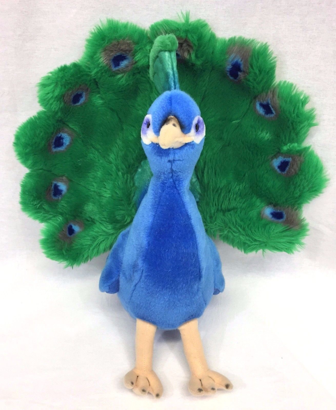 peacock stuffed toy