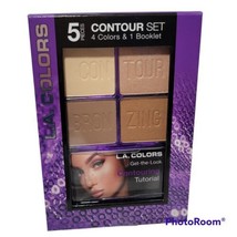 LA Colors Contour 5 Pc Set Face Makeup Contouring Bronzing 0.395 oz - $6.92