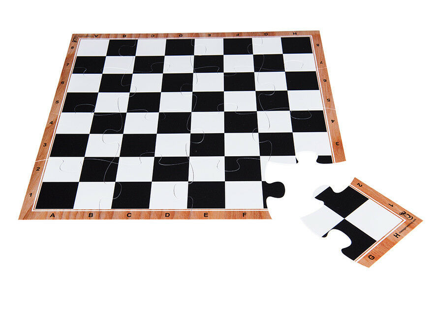 Standard TOURNAMENT size CHESS BOARD -Easy pack & carry-4x4-NEW ...