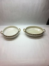 Vintage GOA  Haviland Limoges France China Serving pieces NO LIDS 2 bowl... - $34.64