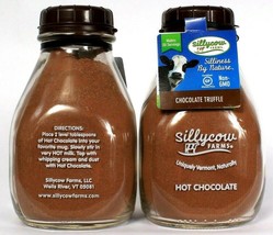 2 Sillycow Farms Uniquely Vermont Naturally Hot Chocolate Truffle Flavored 16.9