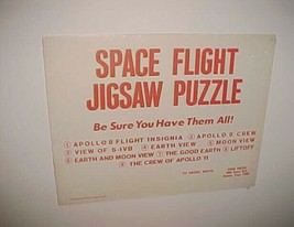 Space Flight 60 Pieces Jigsaw Puzzle Photos Houston Texas 1969 S-IVB Sat... - $24.74
