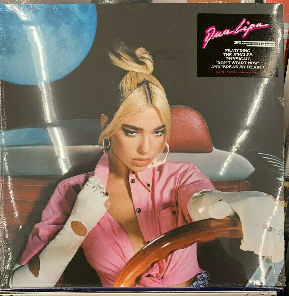 future nostalgia vinyl pink