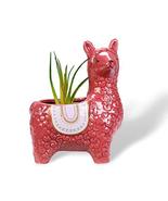 Cute Ceramic Alpaca / Llama Animal Flowerpot / Vase, Ceramic Vases for M... - $17.81