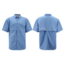 Men’s Cooling Tech Waterproof Quick Dry UPF 50+ Nylon Fishing Button Shirt - XL image 1