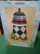 NIB- Sakura Pottery Water's Edge Light House Cookie Jar By Paul Brent - $18.40
