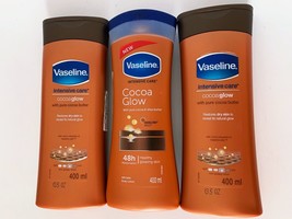 Vaseline Body Lotion Intensive Care Cocoa Radiant Natural Glow 13.5 Oz P... - $24.74
