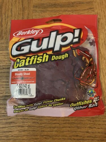 Berkley Gulp Catfish Dough Bloody Shad