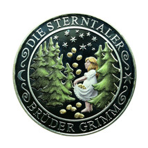 00968 Austria Fairy Tales Medal The Star Money Silver Grimm Brothers 30m... - $37.99