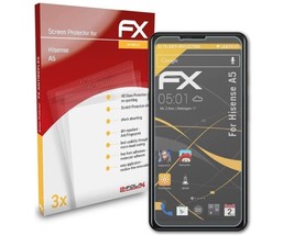 atFoliX 3x Screen Protector for Hisense A5 TPU Anti Glare Shockproof - USA Fast! image 1