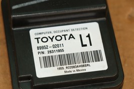 Toyota Seat Occupant Detection Sensor Module Computer 89952-02011 (L1) image 2