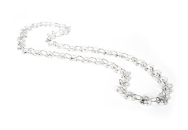David Tutera Crystal Garland Clear With Silver Rings 36 Inch - $14.19