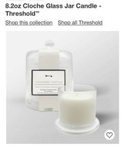 Cashmere Vanilla Threshold 8.2 oz. Cloche Glass Jar Candle *HARRY STYLES... - $199.00