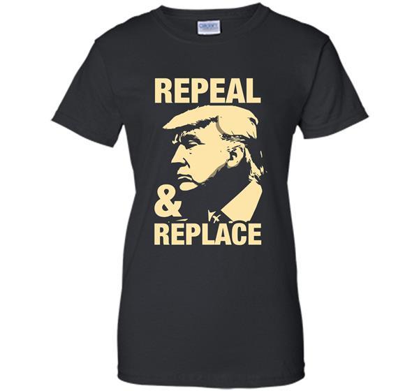 Image of Repeal Replace Impeach Trump Funny T-Shirt Women