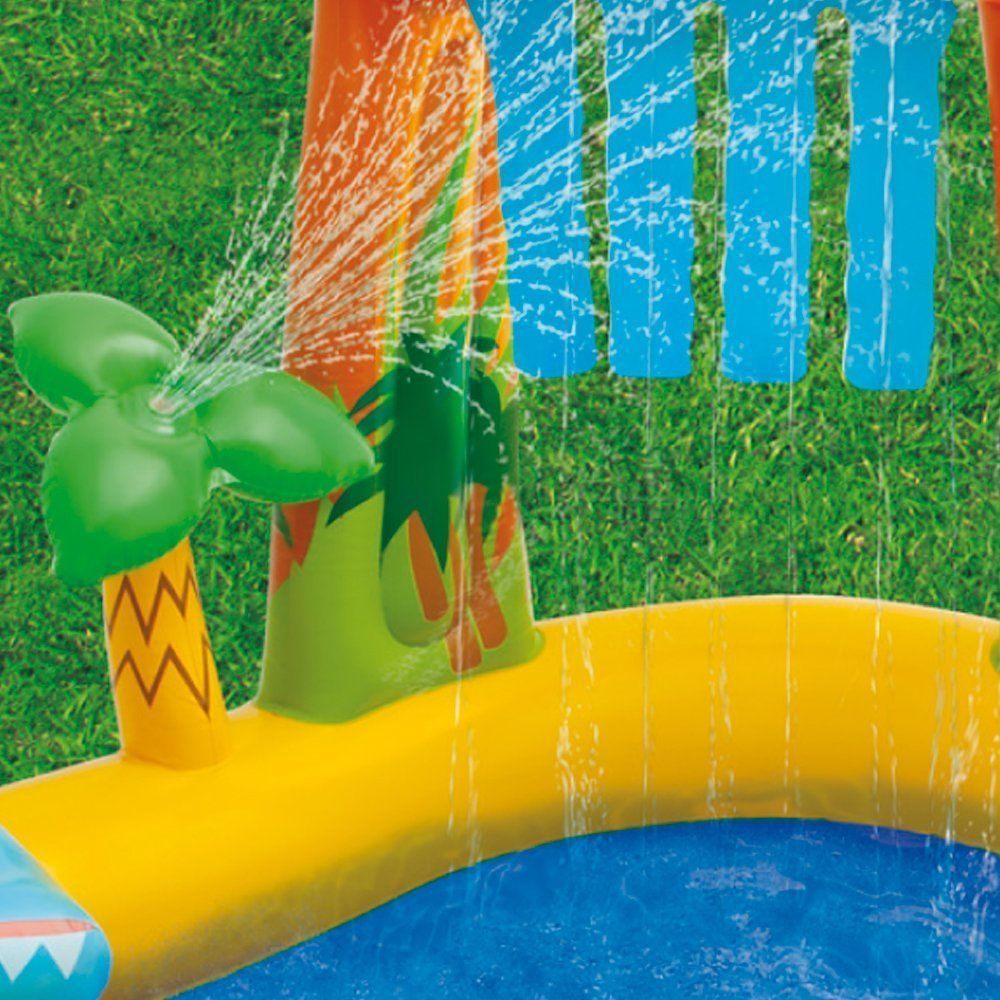 intex kiddie pool with slide