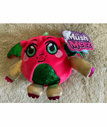 NEW MushMeez Pink Green Wings Fleece Drea Dragon 6” Mushy Stuffed Animal... - $8.33