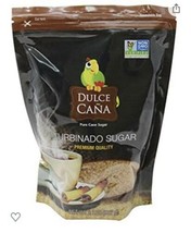 Dulce Cana Pure Cane Turbinado Sugar 2lb bag. lot of 2 - $29.67