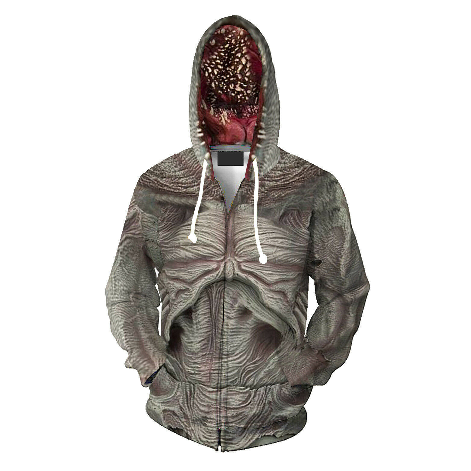 Stranger Things Season 3 Chomper Cosplay Jacket Hoodie 3D Print Zipper Sweashirt