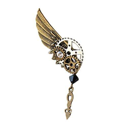 [Wing] Clothes Decoration Necklace Retro Style Brooch Great Gift Necklaces Pin