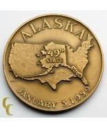 1959 Alaska 49th State Medallic Art Company Medal - $40.54