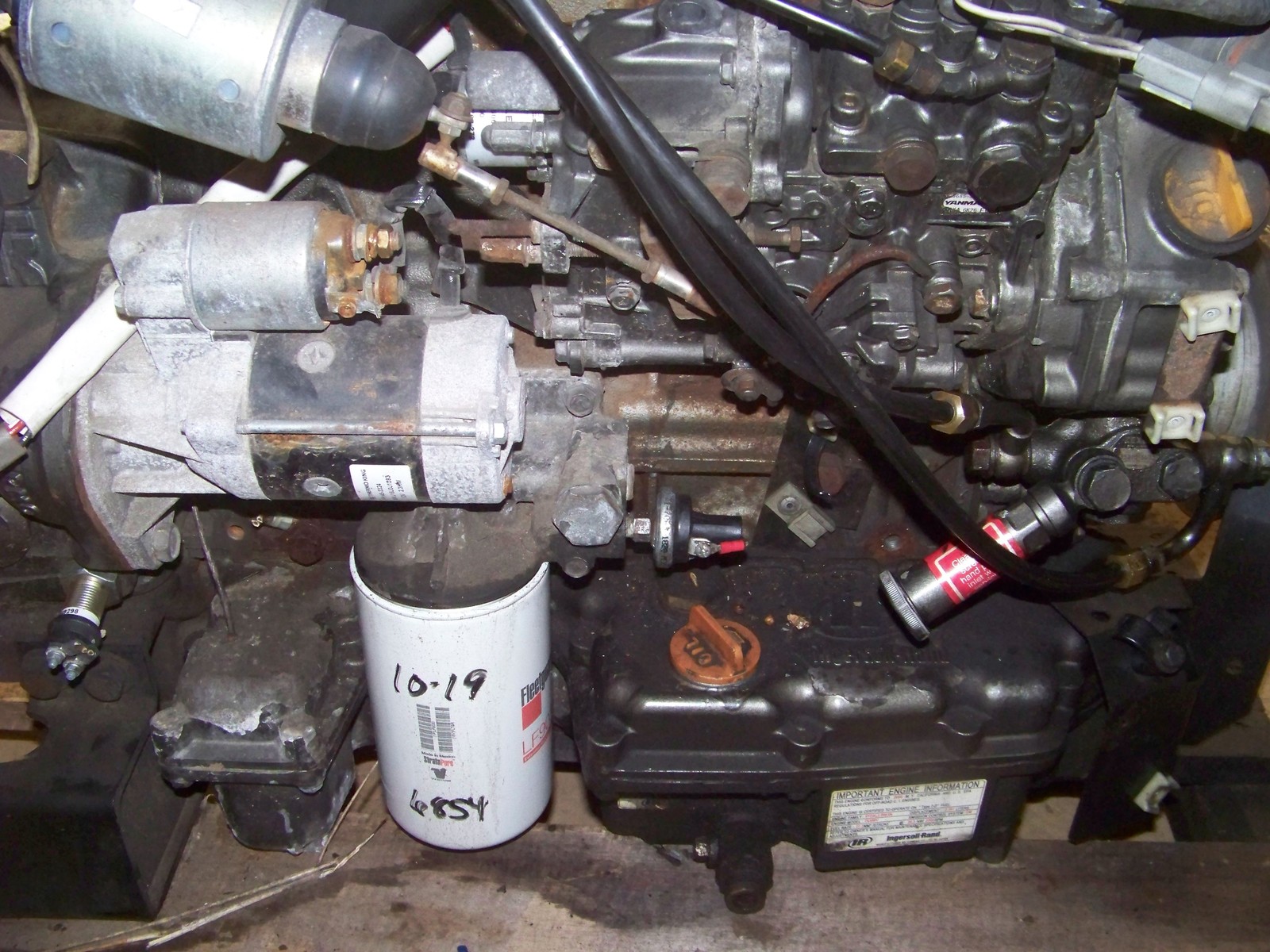 Yanmar TK486v 4TNV86 42HP Diesel for skid steer or Equip. LOW HRS Runs