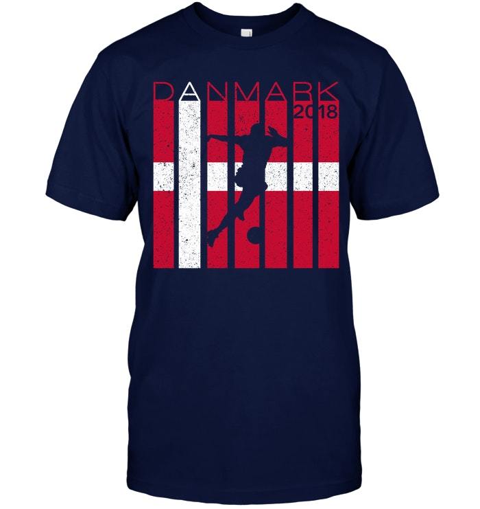 Denmark Football Jersey 2018 Denmark Soccer Jersey T Shirt ...