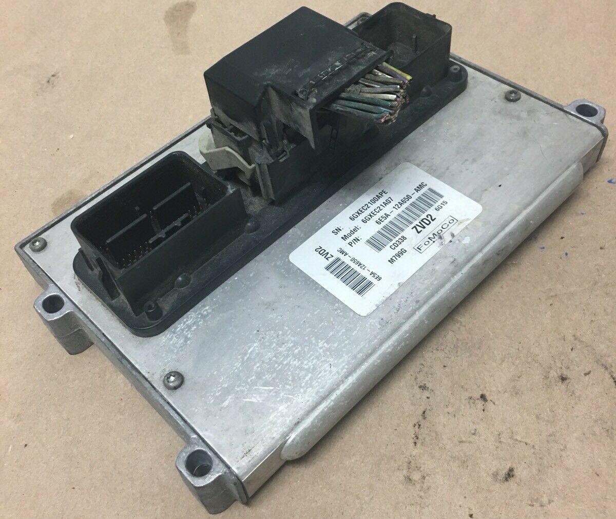 pcm-ecu-powertrain-control-module-2007-ford-fusion-a-t-2-3l-6e5a