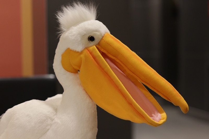 30cm Lifelike Pelican Stuffed Toys Big Mouth Pelican Plush Toys