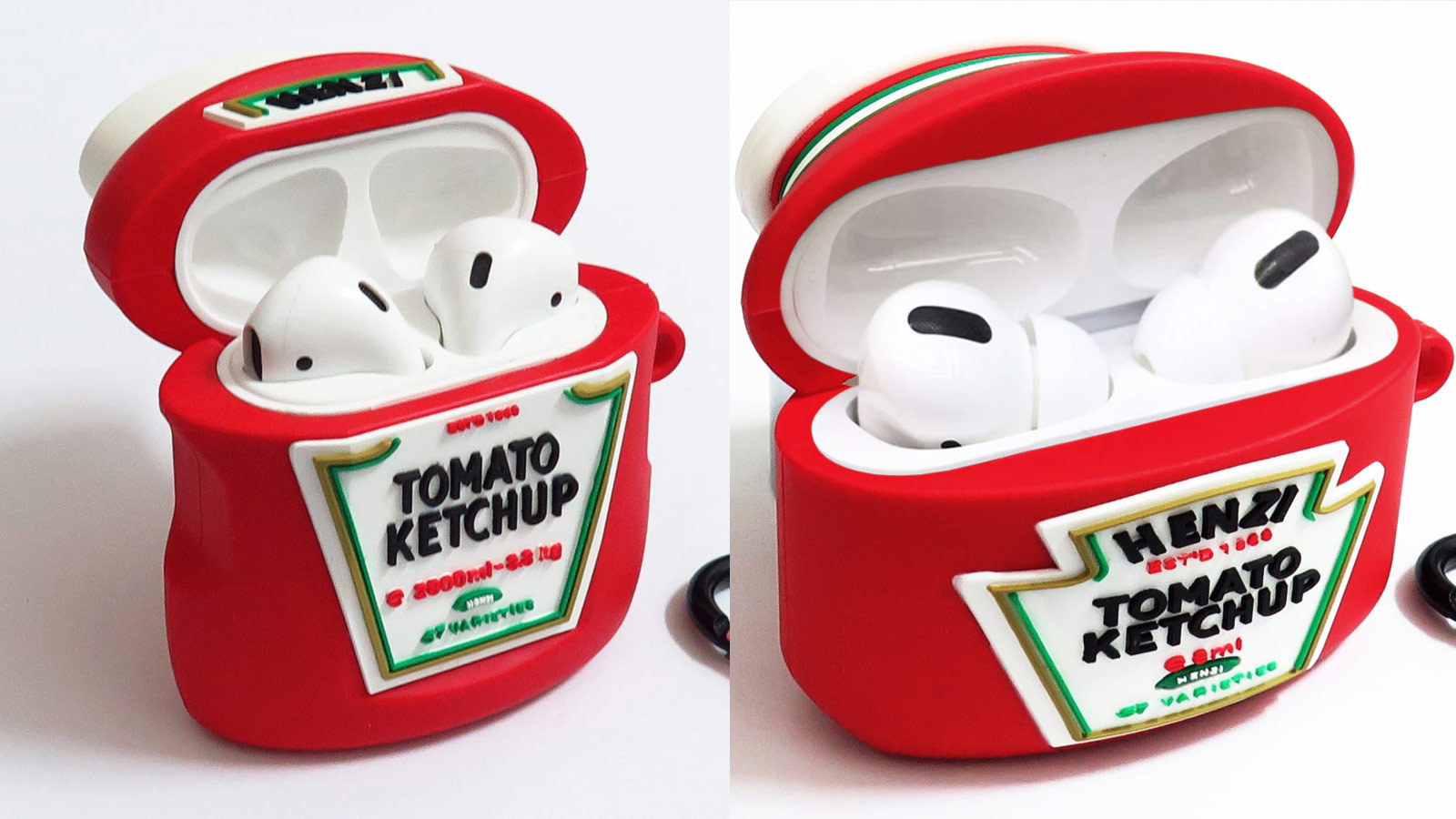 Novelty (Ketchup) Airpod & Airpod Pro (2nd & 3rd Gen) Silicon